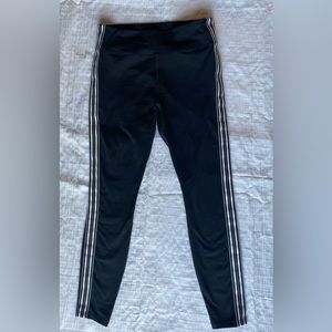 Athleta Size M, "Tux" Side Stripe High Waisted Leggings